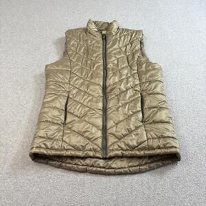 Telluride Clothing Company Vest Womens Large Quilted Puffer Lightweight Outdoor